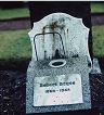 Robert Bryce grave in Schotts Scotland - 1945